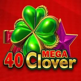 40 Mega Clover by Amusnet Interactive, showcased at baloobet.dk – game logo