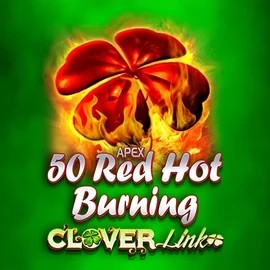 50 Red Hot Burning Clover Links – slot by Novomatic, featured at baloobet.dk