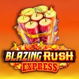 Official Slots logo: Blazing Rush Express by AreaVegas at BalooBet Casino