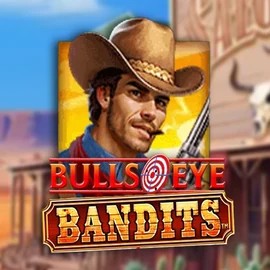 Bulls Eye Bandits slot logo by Origins at BalooBet Casino