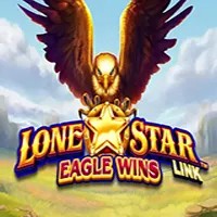 Slots logo of Lone Star Link Eagle Wins from Novomatic at BalooBet Casino